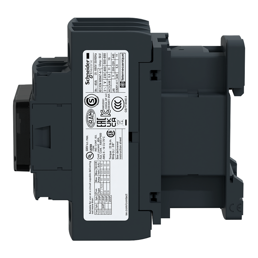 CONT 25A 1F 1O 48V 50 60